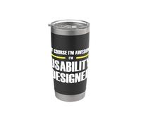 The Original Awesome Usability Designer Stainless Steel Insulated Tumbler