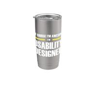 The Original Awesome Usability Designer Stainless Steel Insulated Tumbler