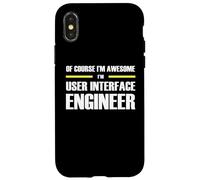The Original Awesome User Interface Engineer Case for iPhone X/XS