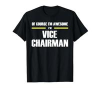 The Original Awesome Vice Chairman Value Graphic T-Shirt, Men, Black, M