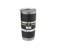 The Original Awesome War Correspondent Stainless Steel Insulated Tumbler