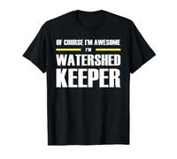 The Original Awesome Watershed Keeper Value Graphic T-Shirt, Men, Black, S