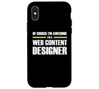 The Original Awesome Web Content Designer Case for iPhone X/XS