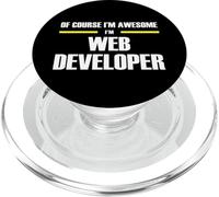 The Original Awesome Web Developer PopSockets PopGrip for MagSafe