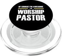 The Original Awesome Worship Pastor PopSockets PopGrip for MagSafe