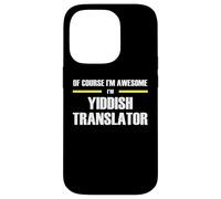 The Original Awesome Yiddish Translator Case for iPhone 14 Pro
