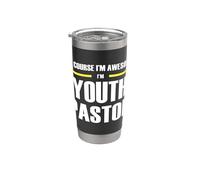 The Original Awesome Youth Pastor Stainless Steel Insulated Tumbler