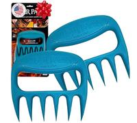 The Original Bear Paw Meat Shredder - Claws for Shredding Pork, Chicken & Any Meat (Teal)