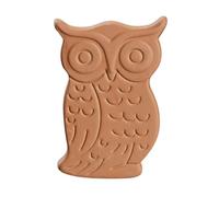The Original Brown Sugar Bear/Owl/Fish/Squirrel/Bunny -Terracotta Cotta Brown Sugar Keeper to Maintain Food Moisture,Food Safe Brown Sugar Saver for Food Storage Containers,Reusable Terracotta Discs