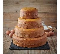 The Original Cake Company- Plain Ready to Decorate Vanilla Sponge Cake, Lovingly Handmade Cakes, Freshness Guaranteed, Great for Weddings, Birthday's & Celebrations, Vegetarian 12 Inches