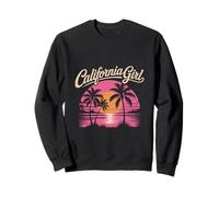 The Original California Girl Cute Pink Girly Coastal Look Sweatshirt