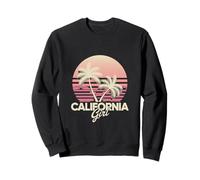 The Original California Girl Cute Pink Girly Retro Vibes Sweatshirt