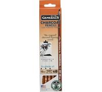 The Original Charcoal Pencil by General Pencil- Box of 12 Extra Soft 6B by General Pencil