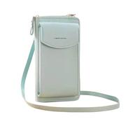 The Original Clutch Wallet Trendy Mobile Phone Bag Korean Fashion Large Capacity Double Layer Wallet Multi Functional Women's Crossbody Bag Fashion Wallets For Men In (Green, One Size)