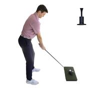 The Original Country Club Elite® by Real Feel Golf Mats® 10”X24” Hitting Strip | Heavy Duty Commercial Practice Mat | Accepts A Real Tee | Swing Down and Through | Indoor/Outdoor
