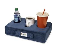 The Original Cup Cozy Pillow Gray-As Seen on TV-The World's Best Couch/Bed/Car Cup Holder for Drinks/Snacks/Remotes! (Teal)