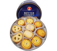 The Original Danish Recipe Butter Cookies Assortment 454g (16 Ounce)