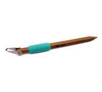 The Original DiamondCore Tools P9V Slim Reach V Tip 4 mm Carving Tool for Pottery, Clay Carving, Sgraffito and Ceramic Surface Design