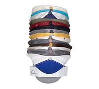 The ORIGINAL DomeDock! American, patented, Wall Mount Rack 20 Ball Cap Storage. Compact Hat Organization System. Made and Shipped in USA. (Single, White)