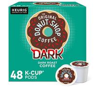 The Original Donut Shop Coffee Dark, Keurig Single Serve K-Cup Pods, Dark Roast Coffee, 48 Count
