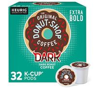 The Original Donut Shop Dark, Keurig Single Serve K-Cup Pods, Dark Roast Coffee Pods, 32 Count
