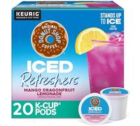 The Original Donut Shop Iced Refreshers, Mango Dragonfruit Lemonade, Brew Over Ice Single Serve Keurig K-Cup Pods, 20-Count Box