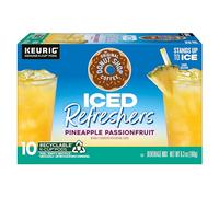 The Original Donut Shop, Pineapple Passionfruit Refresher, Keurig Single-Serve K-Cup Pods, 10 Count