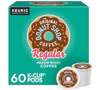 The Original Donut Shop Regular, Keurig Single Serve K-Cup Pods, Medium Roast Coffee, 60 Count, (6 Packs of 10)