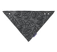 The Original Dooky Cotton Bandana Bib, Absorbent and Adjustable Nero Con Triangoli/Black Tribal