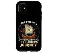 THE ORIGINAL EXPLORER'S JOURNEY Vintage Viking Ship Case for iPhone 11