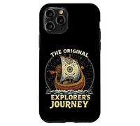 THE ORIGINAL EXPLORER'S JOURNEY Vintage Viking Ship Case for iPhone 11 Pro