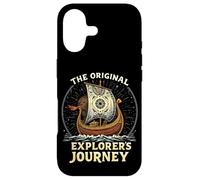 THE ORIGINAL EXPLORER'S JOURNEY Vintage Viking Ship Case for iPhone 17