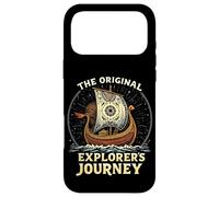 THE ORIGINAL EXPLORER'S JOURNEY Vintage Viking Ship Case for iPhone 17 Pro Max