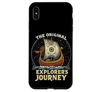 THE ORIGINAL EXPLORER'S JOURNEY Vintage Viking Ship Case for iPhone XS Max
