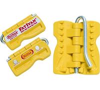 The Original FatIvan Fold Up Door Chock with Magnet Yellow