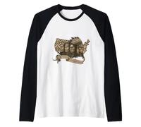 The Original Founding Fathers Native American Chiefs Vintage Raglan Baseball Tee