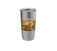 The Original Founding Fathers Native American Funny Meme Gag Stainless Steel Insulated Tumbler