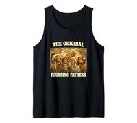 The Original Founding Fathers Native American Funny Meme Gag Tank Top