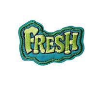 The Original Fresh Graffiti 90s Retro Cool Design Morale Patch Hook and Loop Badge for Tactical Military Vest Backpack Bag Vintage Embroidered Patches for Customizing Clothes Helmets and Gym Wear