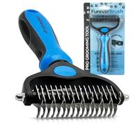 The Original FureverBrush by NuewayPets - Pro Grooming Tool For Double-Coated Pets