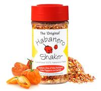 The Original Habanero Shaker - 100% Custom Flaked Hot Habanero Chile Peppers Single