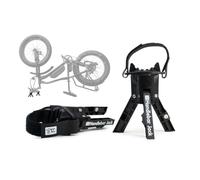 The Original Handlebar Jack Portable Repair Stand V3 | 3.7" Ground Offset, for Bicycles, eBikes | Compatible w All Electric Bikes | Set of 2 Jacks | Made in the USA