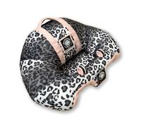 The Original Hugaboo Infant Sitting Chair | 2nd Edition | Pink Snow Leopard