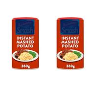 The Original Instant Mash Potato 2 x 360g,Instant Mashed Potato provides delicious, fluffy mashed potato in minutes - simply add boiling water and stir for an easy side dish