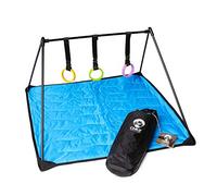 The Original Lay and Play Adventure Mat Baby Travel Mat, Lightweight and Portable, Easy to Clean, Great for Babies to Roll, Rest and Play Adventure Team A-Z