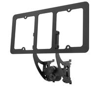 The Original Lockable License Plate Holder for 2017-2023 Tesla Model 3, Front License Plate Bracket Mounting Kit with Anti-Theft Features, No Adhesives License Frame (Streamlined Gen2 Design)