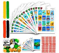 The Original Loteria Mexican Bingo Game with 100 bingo chips for 20 Players - loteria de lujo mexicana - loteria mexicana - Juegos de mesa - spanish games Mexican bingo loteria game - loteria cardsQ