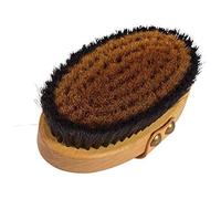 The Original Made in Germany: Energy/Ionic Dry Body and Massage Brush with fine Bronze Bristles, Creates rejuvenating, Energizing Oxygen on Your Skin, Body Brush, Exfoliating with Leather Strip