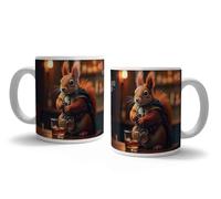The Original Metal Sign Highland Crew Ceramic Mug (Red Squirrel)