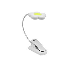 The Original Mighty Bright White Daisy Clip-On Flower Light, LED Nursery Light or Book Light, Great for Babies and Kids, Designed with CPSIA Safety Features, 40 Hour Battery Life